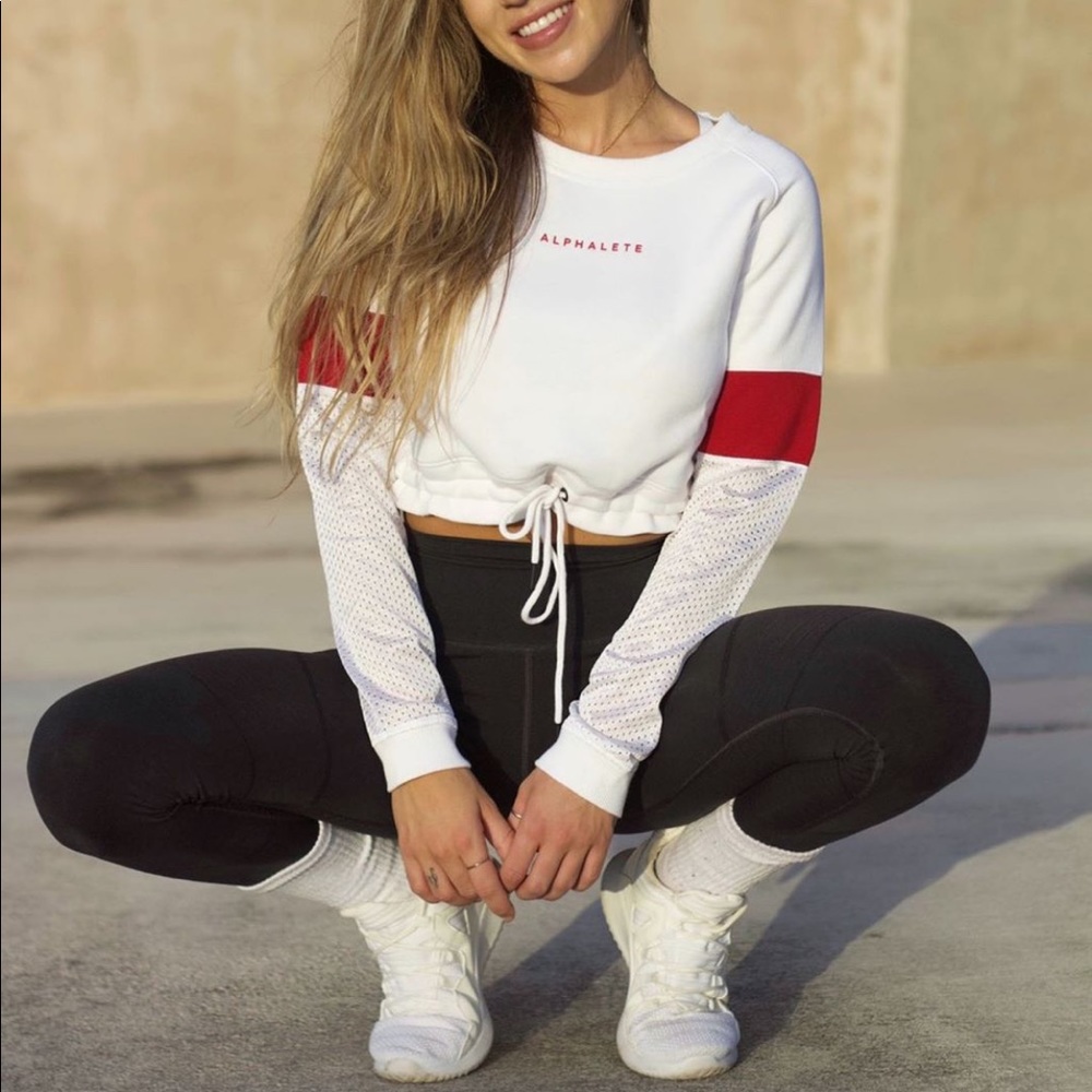 Alphalete Mesh Sweater
